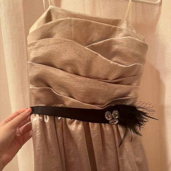 City Studios Champagne Cocktail Dress - (Lydia Martin Look-Alike from Teen Wolf) - Picture 4 of 7